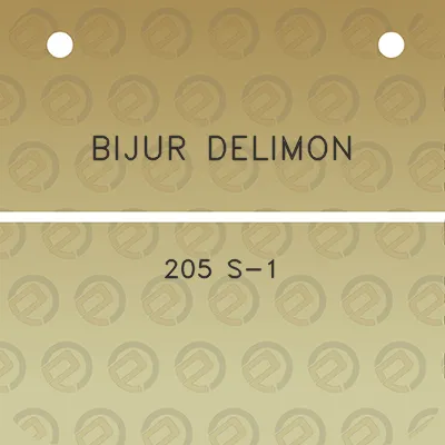 bijur-delimon-205-s-1