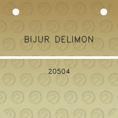 bijur-delimon-20504