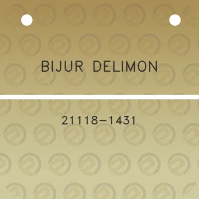 bijur-delimon-21118-1431