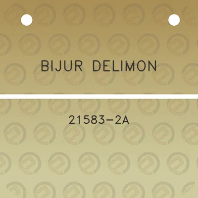 bijur-delimon-21583-2a