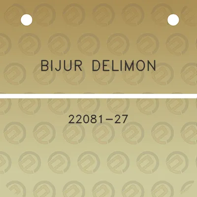 bijur-delimon-22081-27