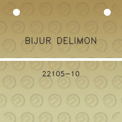 bijur-delimon-22105-10