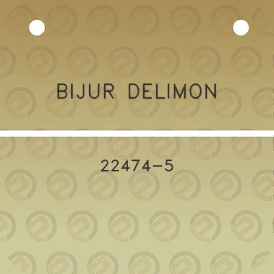 bijur-delimon-22474-5