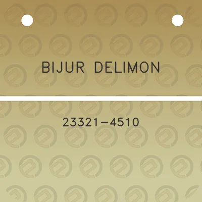 bijur-delimon-23321-4510