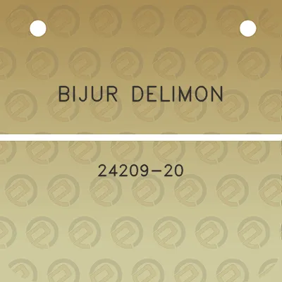 bijur-delimon-24209-20