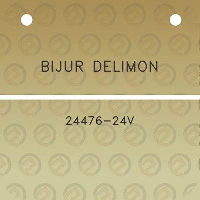 bijur-delimon-24476-24v