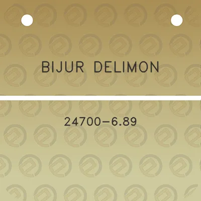 bijur-delimon-24700-689