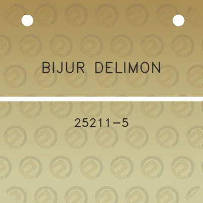 bijur-delimon-25211-5