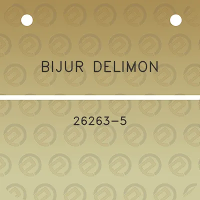 bijur-delimon-26263-5