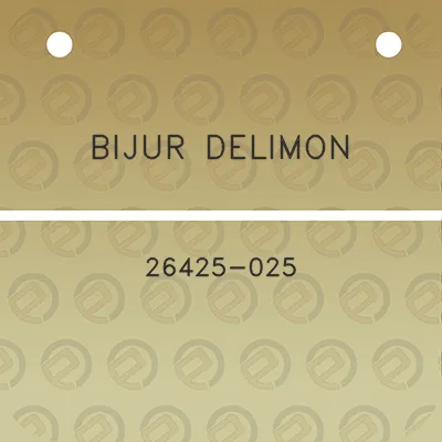 bijur-delimon-26425-025