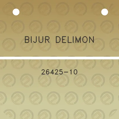 bijur-delimon-26425-10