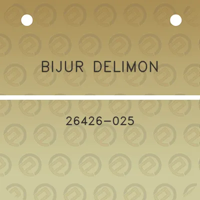 bijur-delimon-26426-025