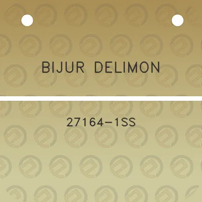 bijur-delimon-27164-1ss