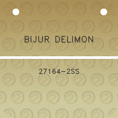 bijur-delimon-27164-2ss