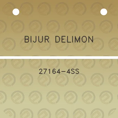 bijur-delimon-27164-4ss