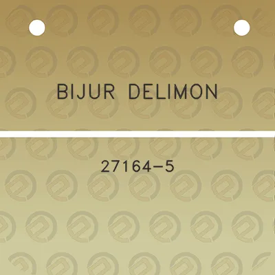 bijur-delimon-27164-5