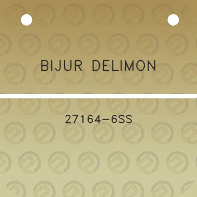 bijur-delimon-27164-6ss