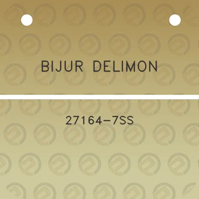 bijur-delimon-27164-7ss