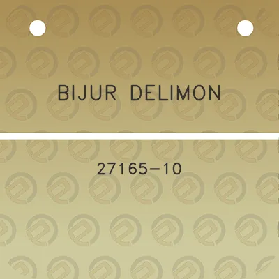 bijur-delimon-27165-10