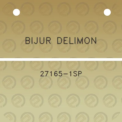 bijur-delimon-27165-1sp