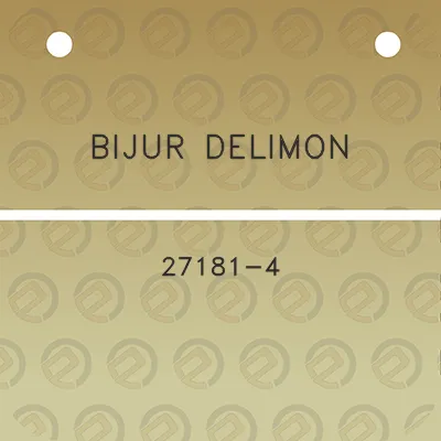 bijur-delimon-27181-4