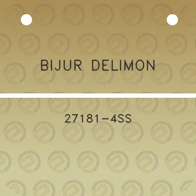 bijur-delimon-27181-4ss