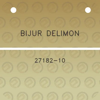 bijur-delimon-27182-10