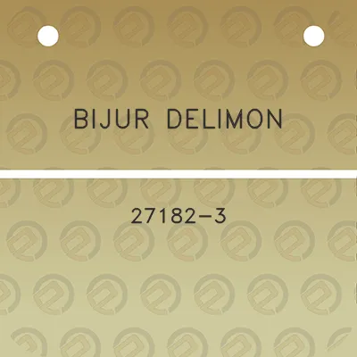 bijur-delimon-27182-3