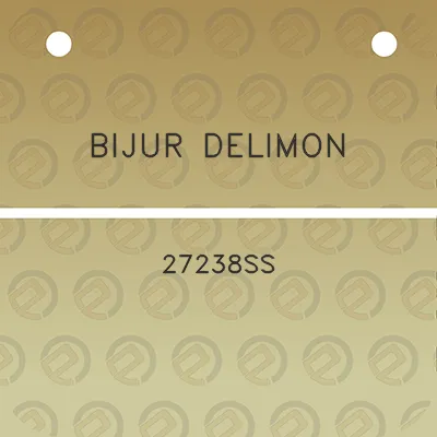 bijur-delimon-27238ss