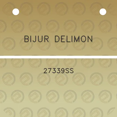 bijur-delimon-27339ss