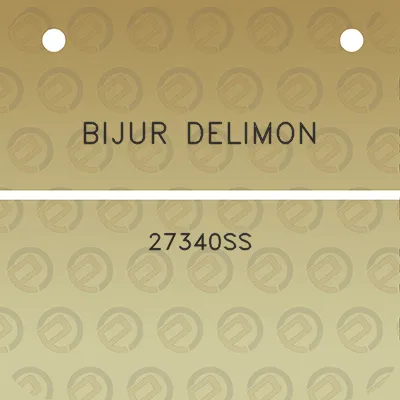 bijur-delimon-27340ss