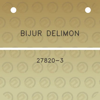 bijur-delimon-27820-3