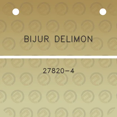 bijur-delimon-27820-4