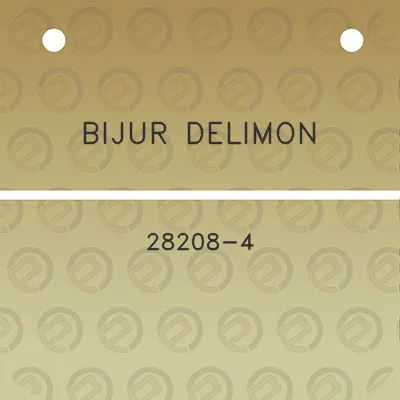 bijur-delimon-28208-4