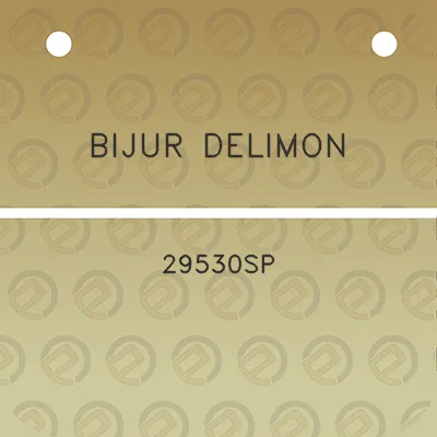 bijur-delimon-29530sp