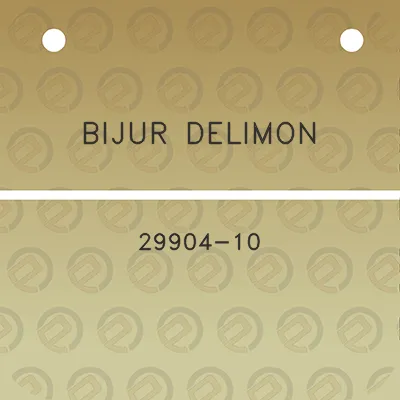 bijur-delimon-29904-10