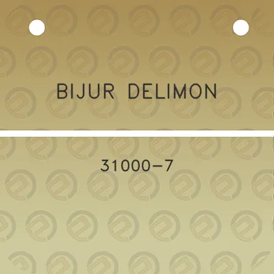 bijur-delimon-31000-7