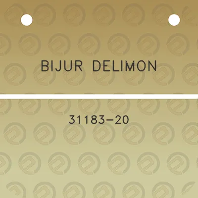 bijur-delimon-31183-20