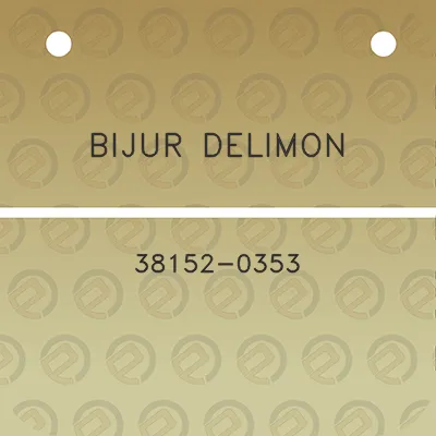 bijur-delimon-38152-0353