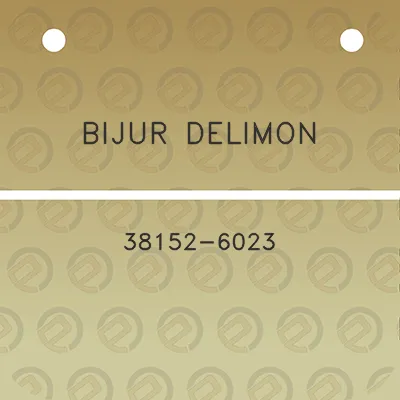 bijur-delimon-38152-6023