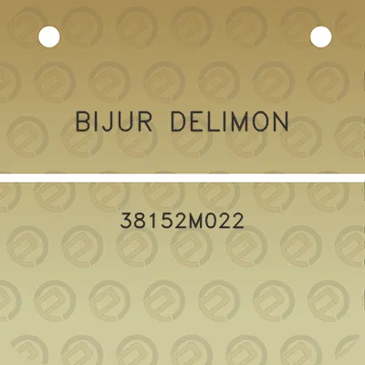 bijur-delimon-38152m022