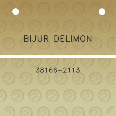 bijur-delimon-38166-2113