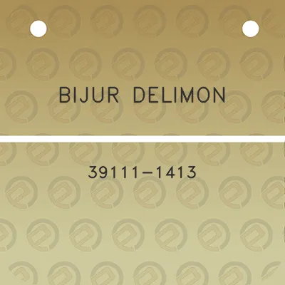 bijur-delimon-39111-1413