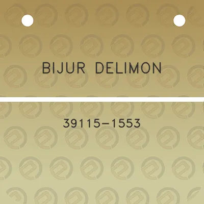 bijur-delimon-39115-1553