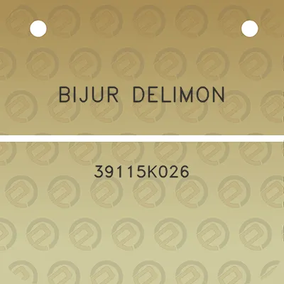 bijur-delimon-39115k026