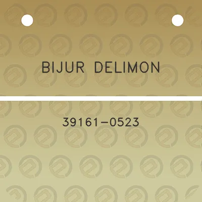 bijur-delimon-39161-0523