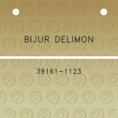 bijur-delimon-39161-1123