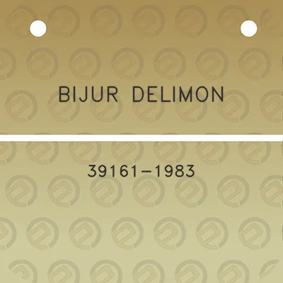 bijur-delimon-39161-1983