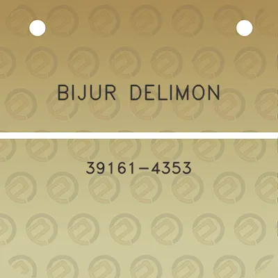 bijur-delimon-39161-4353