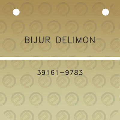 bijur-delimon-39161-9783